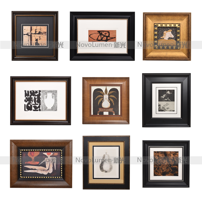Medieval Style Retro Accessible Luxury Model Room Decorative Painting Wall Hanging Painting Soft Decoration Display Art Painting