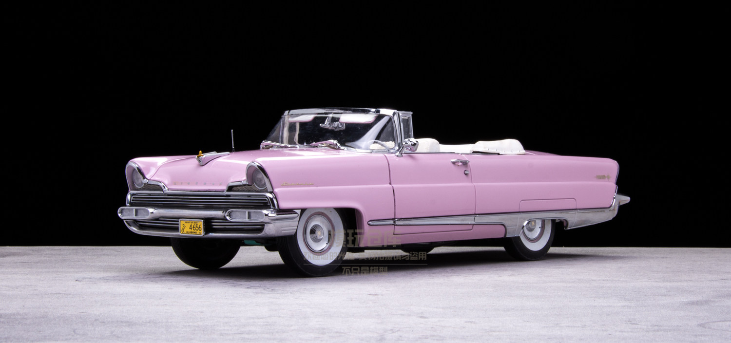 1: 18 Sun Star Lincoln Premiere 1956 Platinum Edition Alloy Car