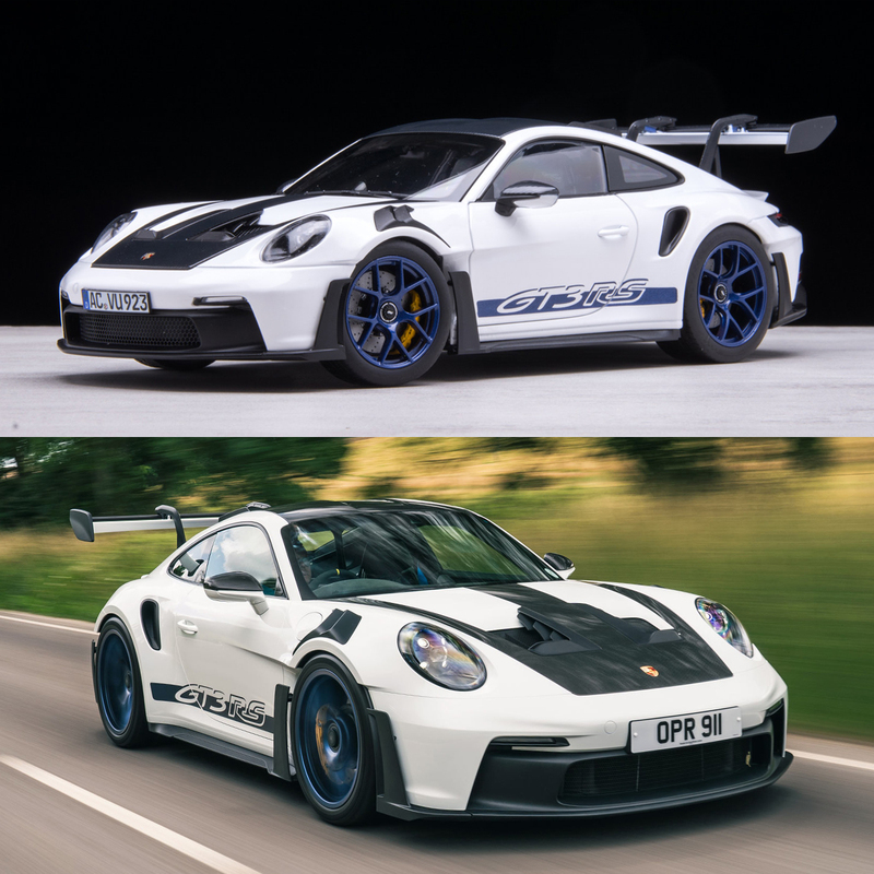 1:18 Norev Porsche 911 Gt3 Rs 2022 Porsche Alloy Car Model