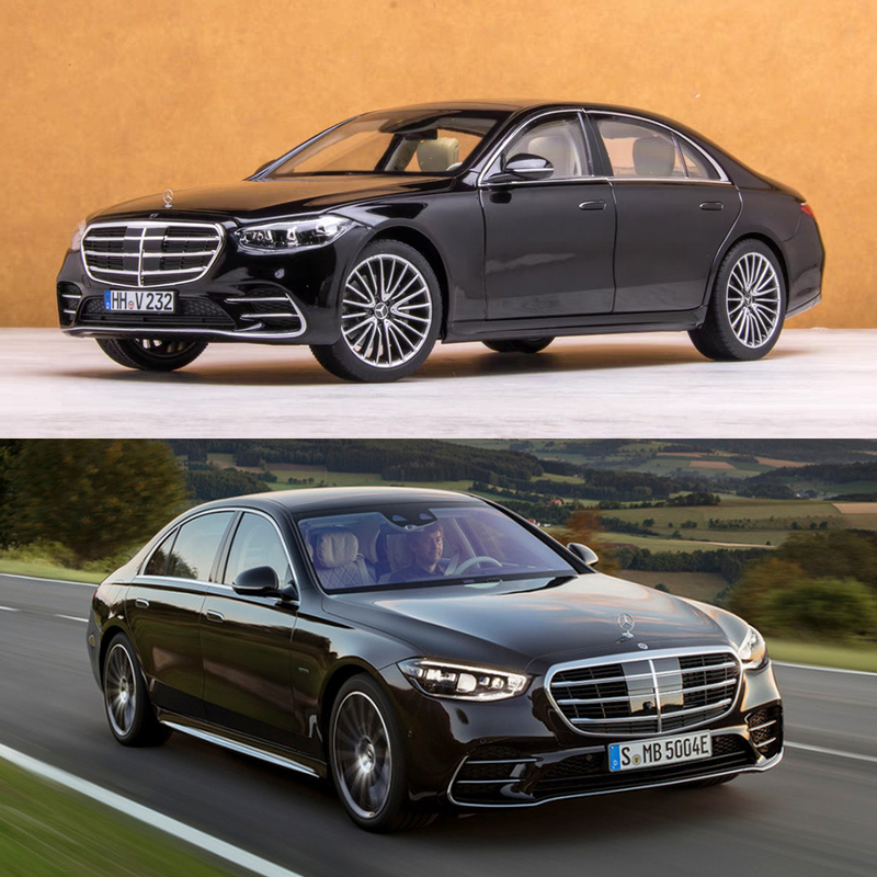1:18 Norev Mercedes-Benz S-Class W223 S600 2021 Model Alloy Car Model 1:18 Norev Mercedes-Benz S-Class W223 S600 2021 Model Alloy Car Model