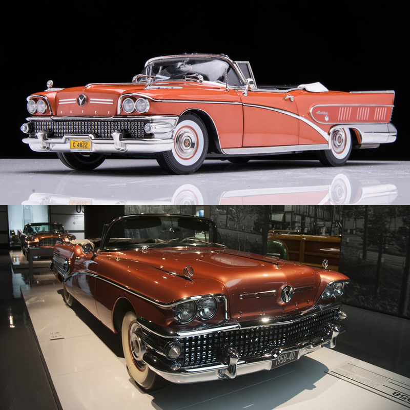 1:18 Sunstar Buick Limited Riviera 1958 Platinum Edition Alloy Car Model 1:18 Sunstar Buick Limited Riviera 1958 Platinum Edition Alloy Car Model