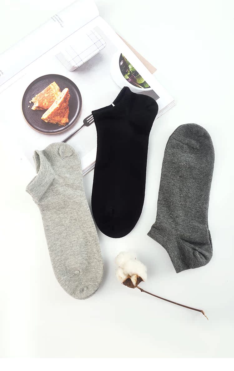 Cotton XL phần mỏng thể thao khử mùi thuyền socks nam mùa hè thấp để giúp vớ cotton độ ẩm wicking của nam giới quá khổ vớ