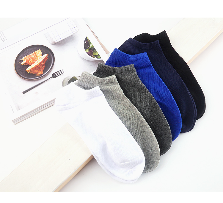 Cotton XL phần mỏng thể thao khử mùi thuyền socks nam mùa hè thấp để giúp vớ cotton độ ẩm wicking của nam giới quá khổ vớ