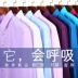 Đàn ông mùa đông cộng với phân bón tăng cộng với áo nhung dày ấm áo béo cỡ lớn váy trẻ trung áo dài tay béo
