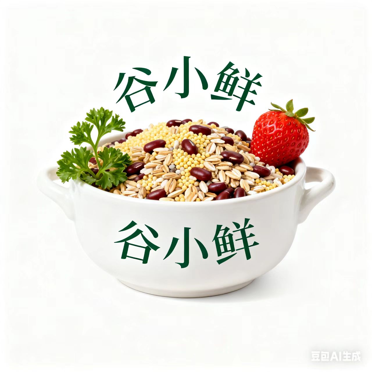 谷小鲜的LOGO