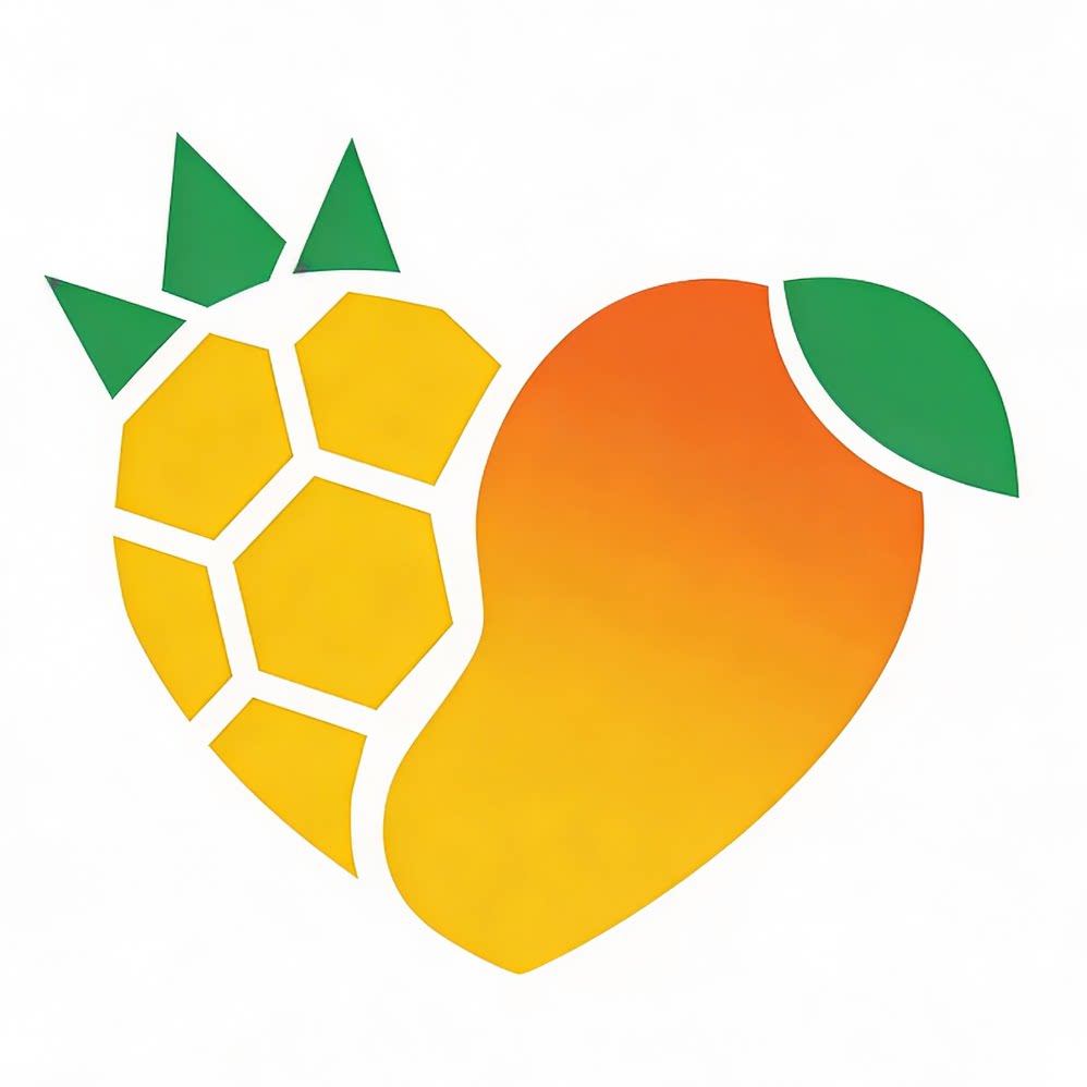 菠萝芒果派对设计的LOGO