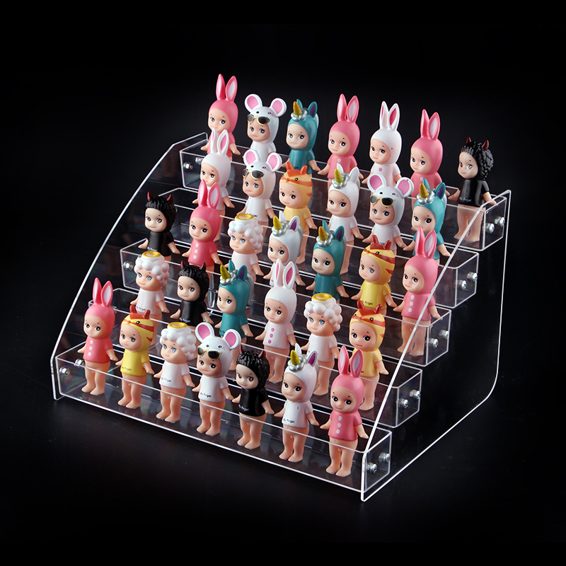 Jasmine Molly Angel Bubble Matt Birch Doll Storage Rack Blind Box Display Storage Acrylic Display Cabinet