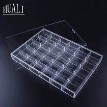 Toy car model display stand acrylic model storage rack grid storage box jewelry box jewelry box tray beads beads