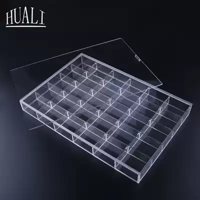 Toy car model display stand acrylic model storage layer rack grid storage box jewelry box jewelry box tray beads beads