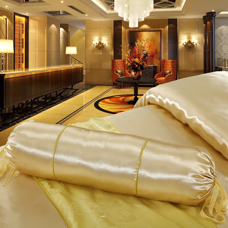 Beauty khăn trải giường gia đình bốn châu Âu cao cấp rửa giường lụa bông trải giường bộ thẩm mỹ viện thông thường và phương pháp điều trị massage - Trang bị tấm khăn trắng trải giường spa