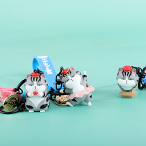 My Emperor Wan sleep custom car keychain pendant female cute exquisite couple Cartoon Cartoon keychain doll