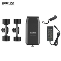 maxfind electric skateboard DIY assembly kit Skateboard to electric solution Long version of the road board double-up big fish board