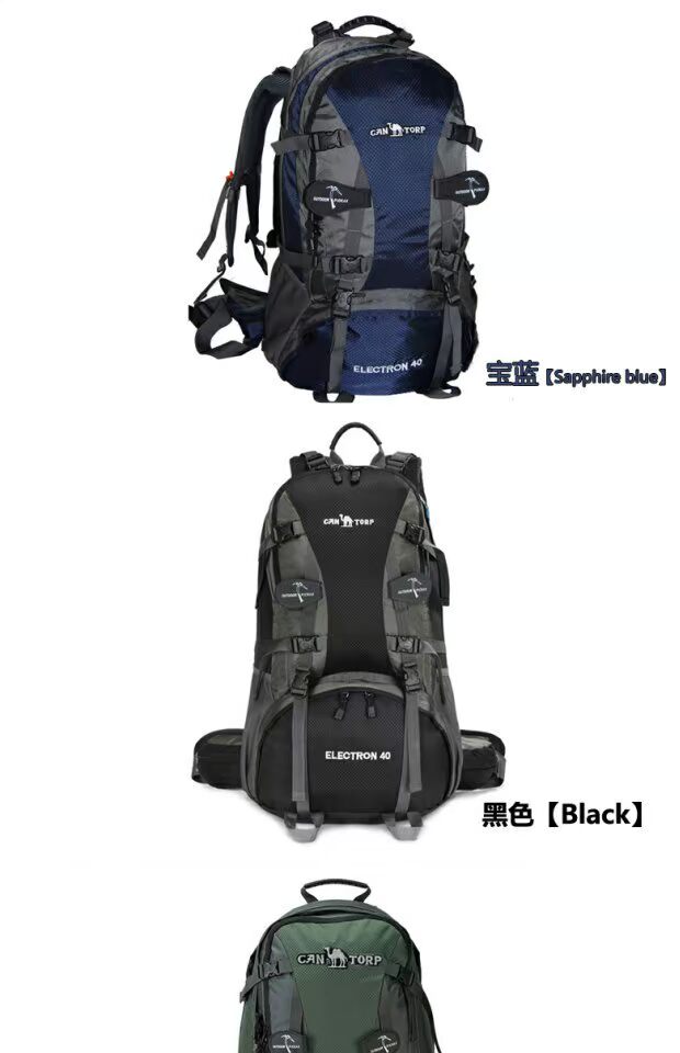 Lạc đà leo núi ngoài trời túi 40L nữ du lịch ba lô ánh sáng đi bộ nam 50L công suất lớn ba lô túi cắm trại mua balo chính hãng ở đâu