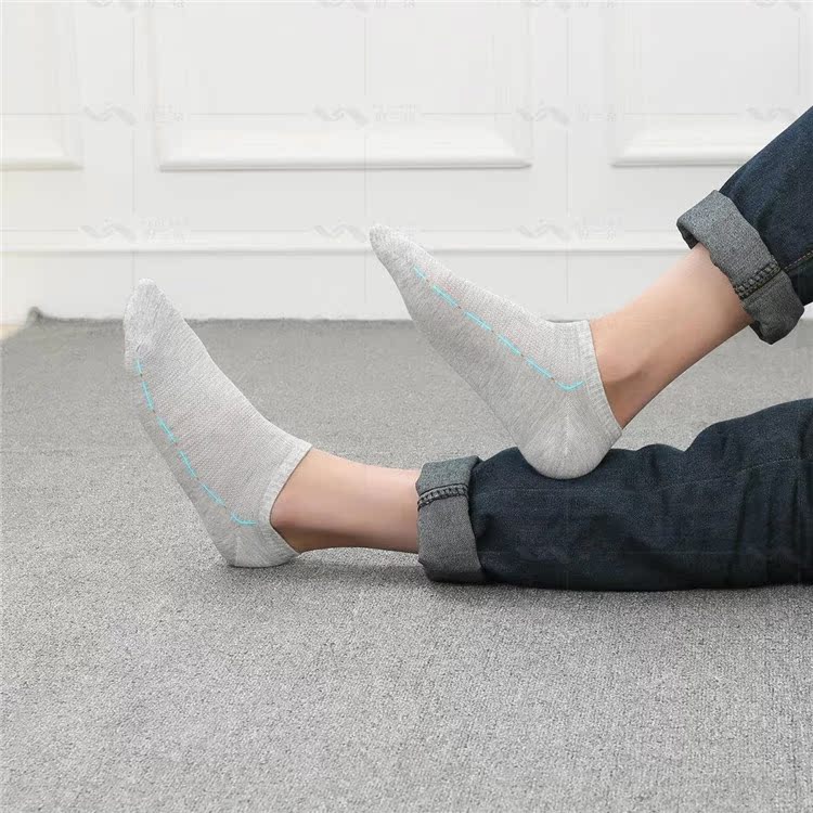 Haolanduo vớ nam vớ mùa hè siêu mỏng ống tre sợi nam vớ thoáng khí nam khử mùi vớ giá giải phóng mặt bằng tất dài nam