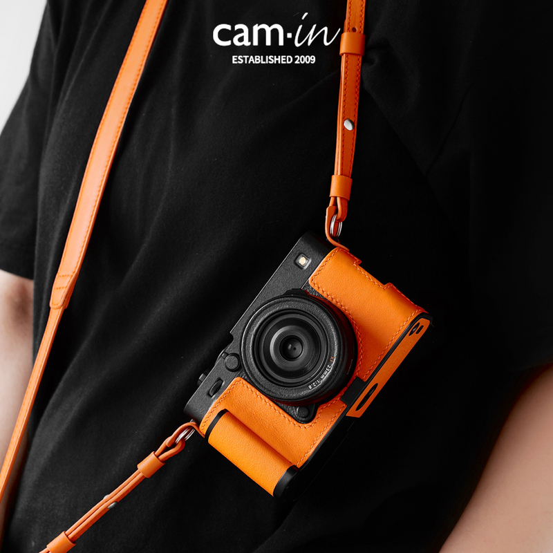Cam·In Fuji Xe5 Leather Case Swift Retro Half Case Fuji Xe5 Protective Case Handle Base Shell Accessories