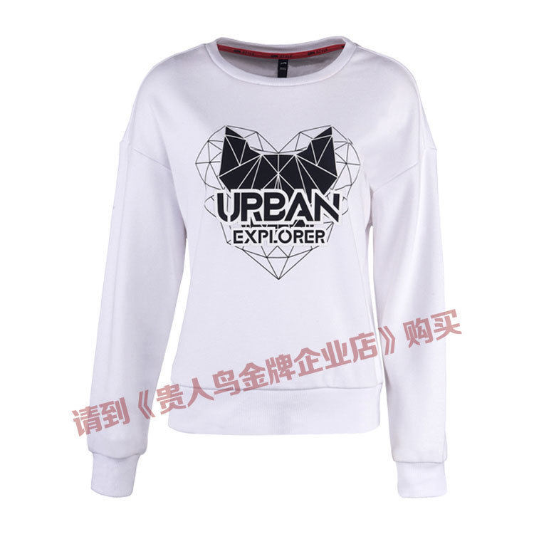 Noble Bird Women's Dress Sportswear 2018 Spring Autumn Season Students 100 lap breathable round thick cotton T woman 4381012