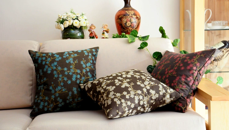 Mai Blossom Mục vụ Thư giãn Sofa Gối / Đệm phủ / Gối văn phòng đầu giường Hoàn toàn miễn phí vận chuyển - Trở lại đệm / Bolsters