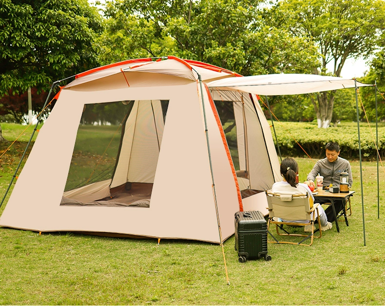 lều cắm trại 10 người Lều dã ngoại Himalaya gấp di động ngoài trời cực lớn che nắng công viên và thiết bị cắm trại chống nắng làm lều trại giá tiền lều cắm trại