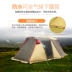 Lều Himalaya cắm trại ngoài trời chống mưa 1 phòng và 1 phòng khách 3-4 người cắm trại tự lái Lều hầm hoàn toàn tự động lều camping bán lều cắm trại cũ 