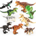 Tương thích mới Lego Dinosaur Jurassic World 2 Tyrannosaurus Carnulious Niulong Boys and Girls Building Blocks Đồ chơi giáo dục - Đồ chơi gia đình đồ chơi nhà bếp Đồ chơi gia đình