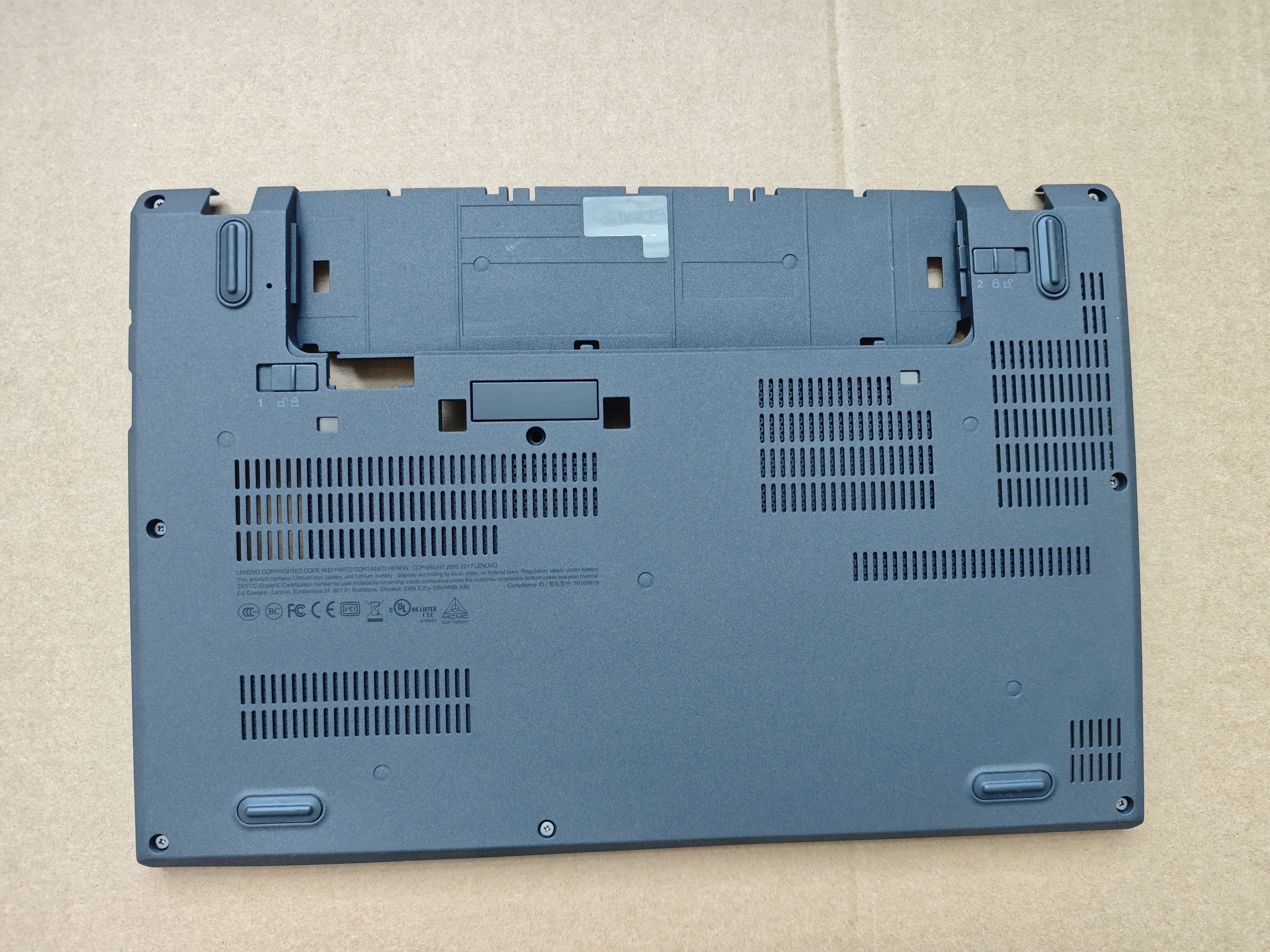 Совершенно новый оригинальный подходит для Lenovo ThinkPad X270 D shell bottom shell нижняя крышка корпуса 01HY501 Изображение 1