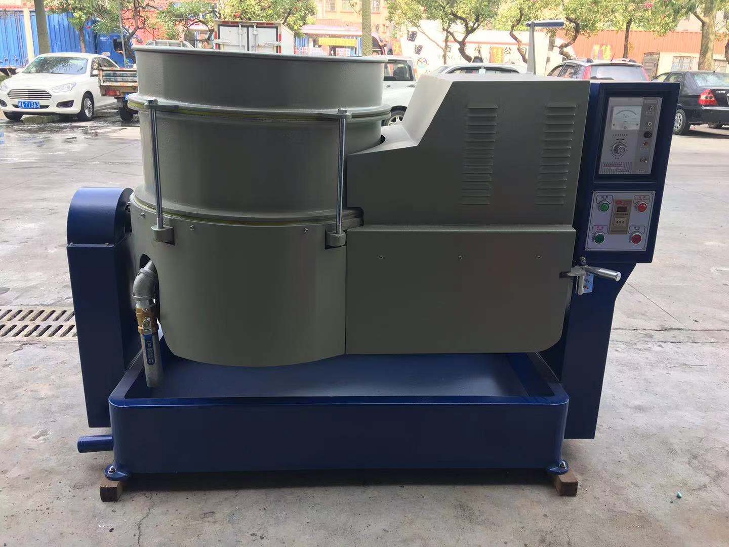 Hardware deburring eddy current type water grinding frequency conversion speed adjusting light finishing machine grinding machine