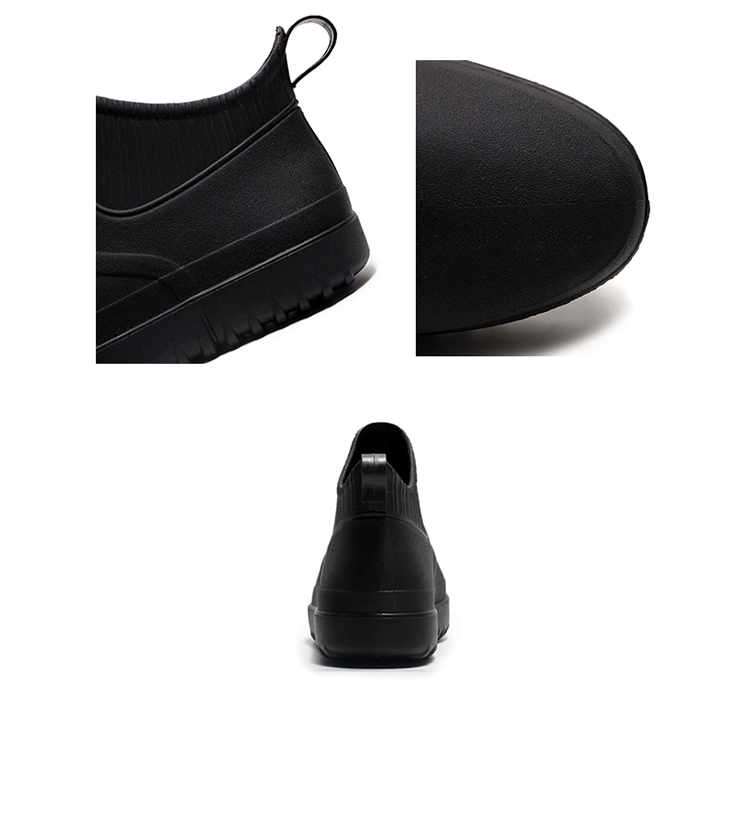 Giày ủng nam đi ủng thấp Giày đi mưa ống ngắn chống trượt Giày cao su - Rainshoes giày thể thao nam chống nước