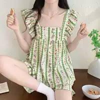 0527-6 Клубничная полоска с накладкой на грудь