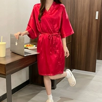 560ho кружево -ус -пижама красная