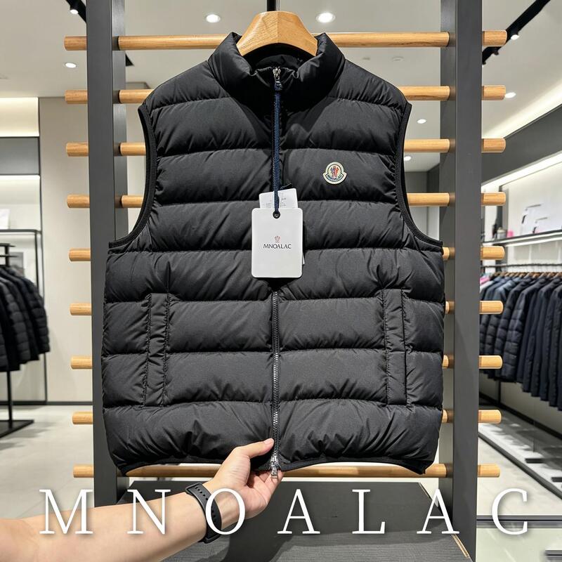 Mengkou Cat down Vest 2026 New Autumn and Winter White Duck down Lightweight Warm Vest for Men and Women with Stand Collar Mengkou Cat down Vest 2026 New Autumn and Winter White Duck down Lightweight Warm Vest for Men and Women with Stand Collar