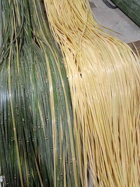 Thickened Bamboo Strips for Lanterns, Soft Bamboo Silk, Thin Bamboo Strips, Smooth Bamboo Weaving for Floral Arrangements, Wedding Decorations, DIY for Children