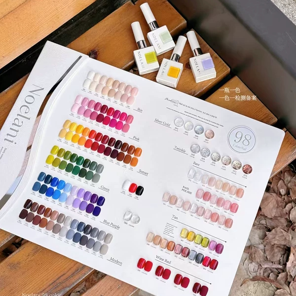 2025 New Noeilan Nail Polish Gel Set, Popular Colors for Nail Salons, Special Set for Opening a Nail Salon