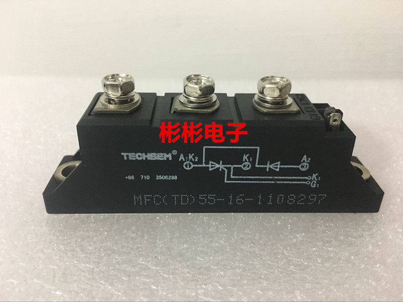 TECHSEM Taiwan base disassembler semiconductor control rectifier module MFC(TD)55-16 MFC(TD)90-16 223F3TD