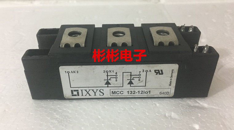 MCC132-12IO1B MCC132-12IO1B 14I01 MCC132-16IO1 MCC132-16IO1 eiseus import dismantling of Semiconductor Control Rectifier Module 130A