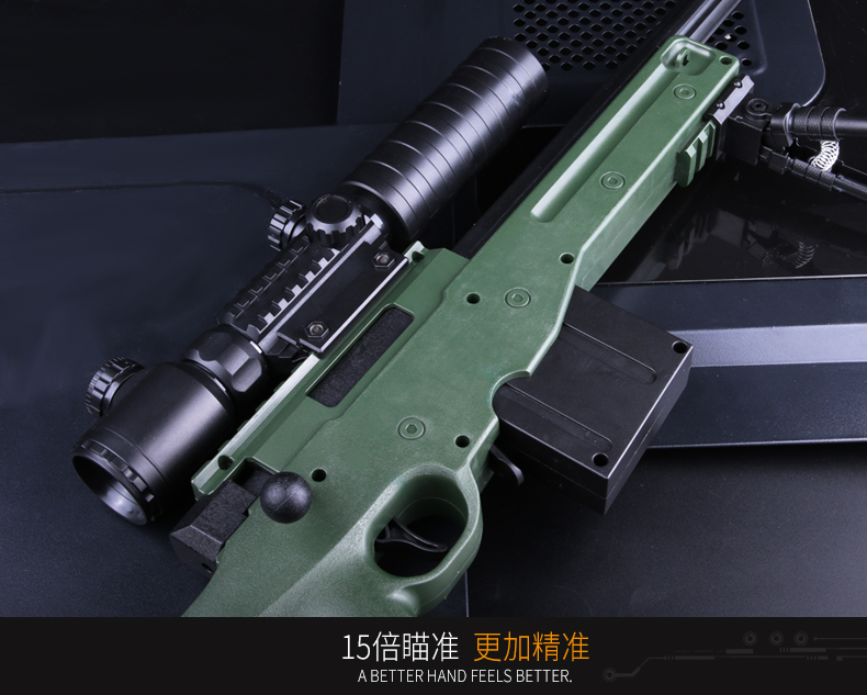 Súng bắn nước AWM 98k bắn tỉa có thể phóng Barrett ăn gà Jedi kéo trói súng đồ chơi trẻ em đồ chơi cho bé 3 tuổi