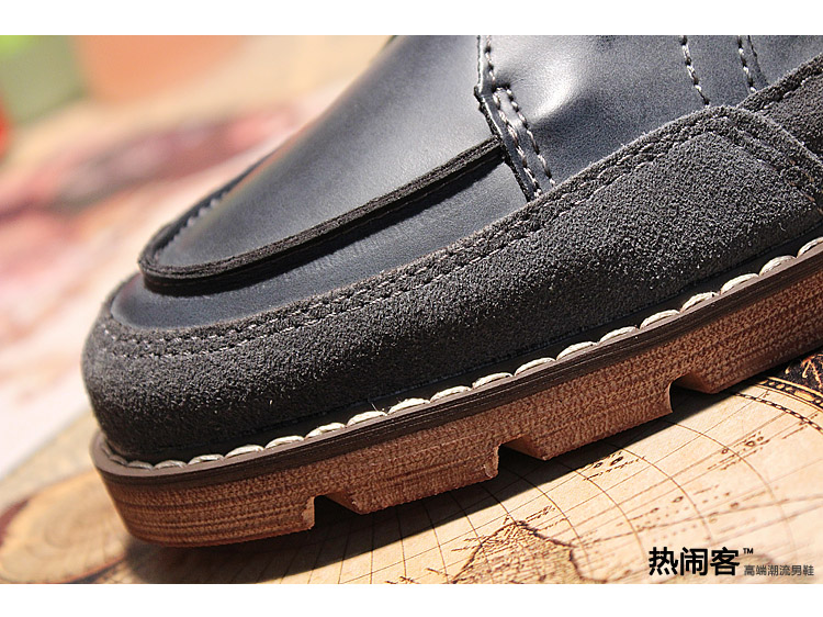 49 nhân dân tệ bị phá mã giải phóng giày nam cao Anh retro Martin giày thường giày mùa đông giày bình thường giày thủy triều giày cao cổ trắng