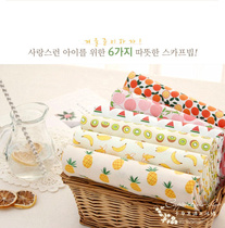 1 m handmade DIY fabric cotton twill printing fabric fruit world wide 160cm