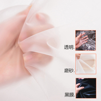 Translucent fog surface tpu see-through waterproof fabric see-through clothing windcoat tablecloth wrap film lining cloth