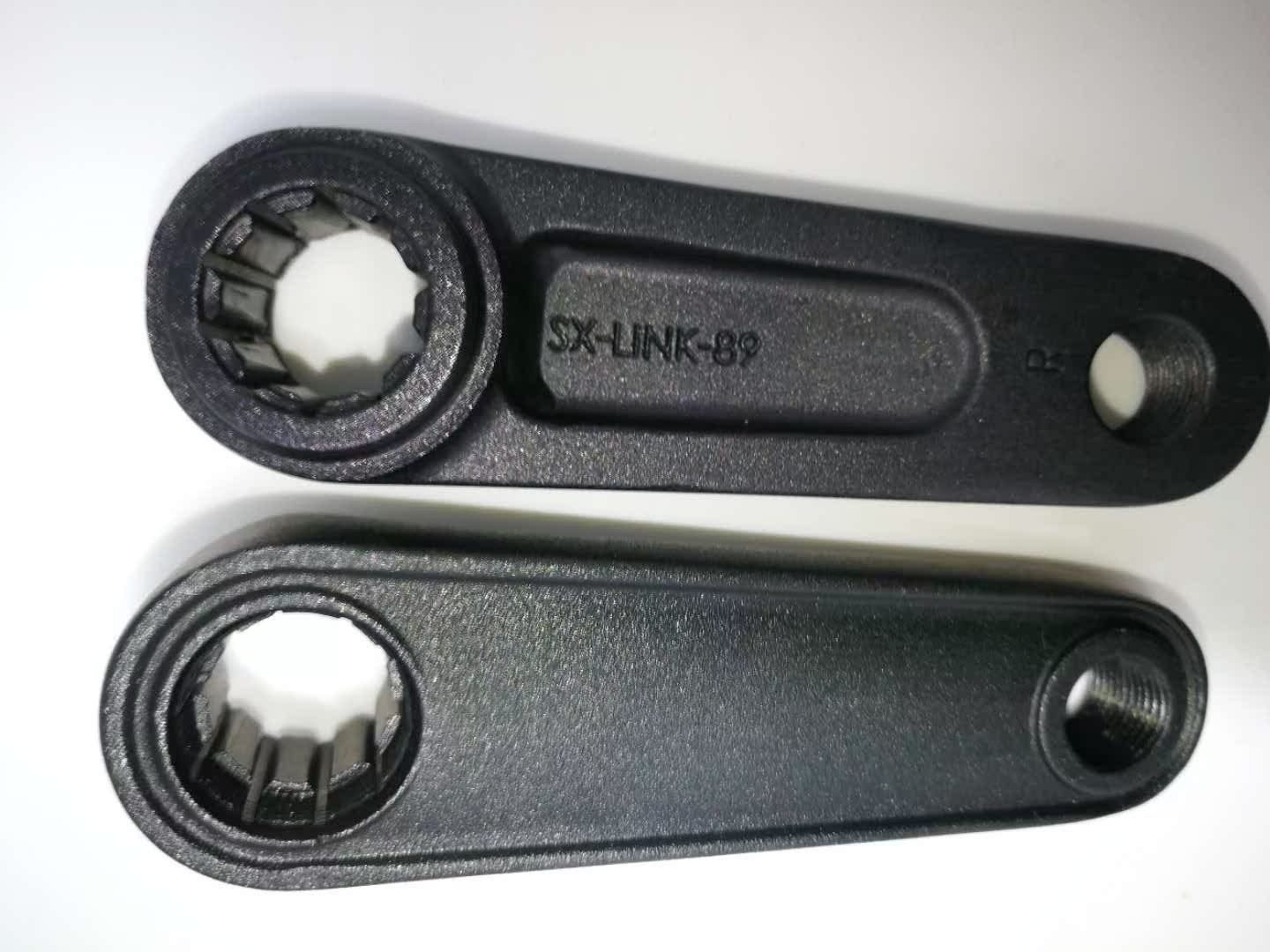 Qizheng unicycle crank ISIS aluminum alloy single wheel bicycle extreme climbing street style flat flower spline