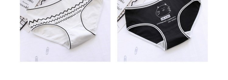 Quần cotton 100% đồ lót nữ cotton eo gợi cảm nữ dễ thương cotton đáy quần tam giác đầy đủ quần cotton bán buôn quần áo lót