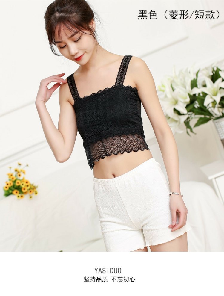 Ren ống hàng đầu phụ nữ gợi cảm ngực chống ánh sáng cơ sở đồ lót dây đai áo ngực ngắn mùa hè mỏng ngực bán buôn áo bra 3 dây