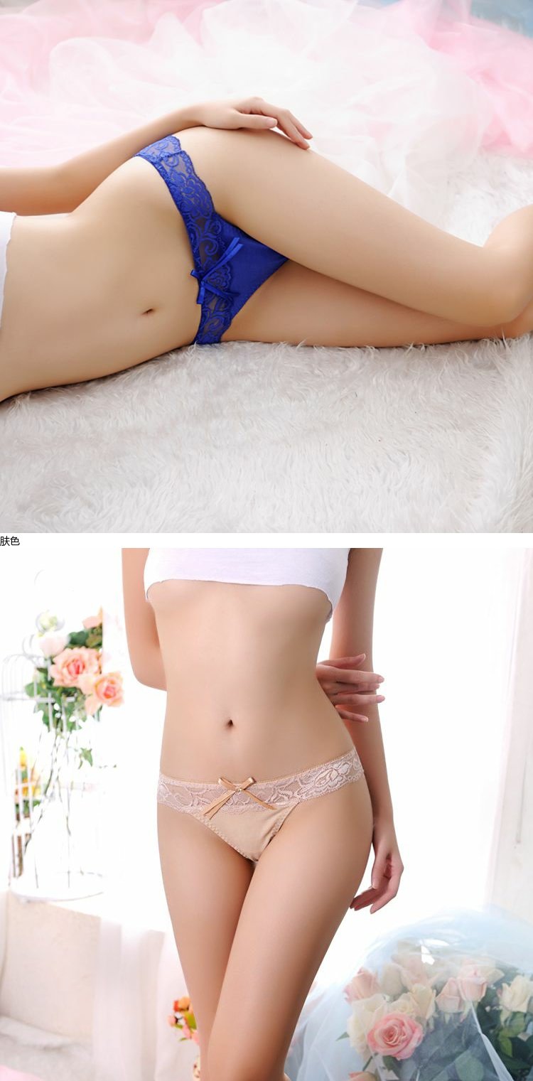 Sự ra đời của những cô nàng lớn màu đỏ eo thấp ren gợi cảm liền mạch rỗng đồ lót cotton quần T bán buôn quần lót lọt khe xuyên thấu