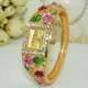 Mới Nhật Bản và Hàn Quốc phổ biến phụ nữ cloisonne đồng hồ đeo tay bướm đồng hồ men men đồng hồ đeo tay retro rhinestone thạch anh tóc đỏ