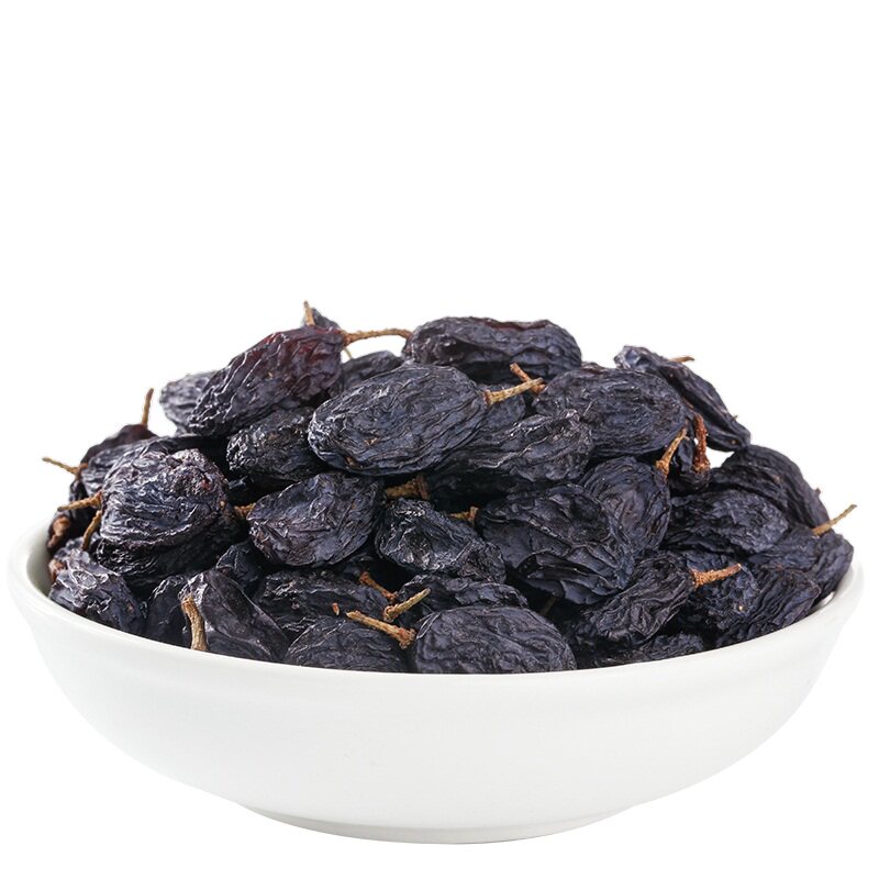 Black Vinegar Chestnut Raisins in Xinjiang Special production Black Vinegar Chestnut 500g T Grade Turpan Black Raisins