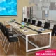 Bàn ghế văn phòng bàn dài đơn giản hiện đại bàn nhóm phòng họp bàn hội nghị bàn đào tạo có thể được tùy chỉnh - Nội thất văn phòng