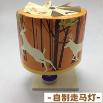 Self-made lantern childrens science small production materials package students hot and cold air pressure experiment principle invention toy