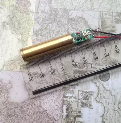 532nm30-50mw green one word line positioning lamp green laser laser pen one word infrared laser positioner