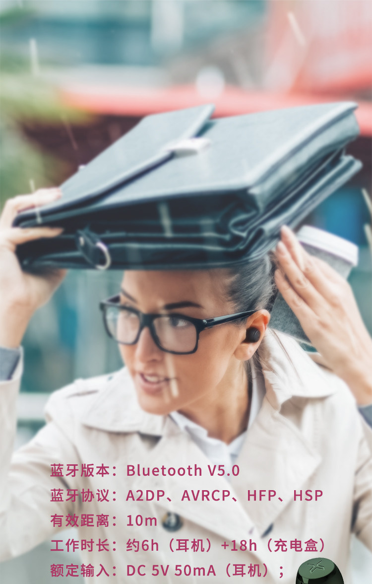 漫步者 声迈X3 TWS真无线蓝牙耳机 aptX解码 24小时超长续航 图15