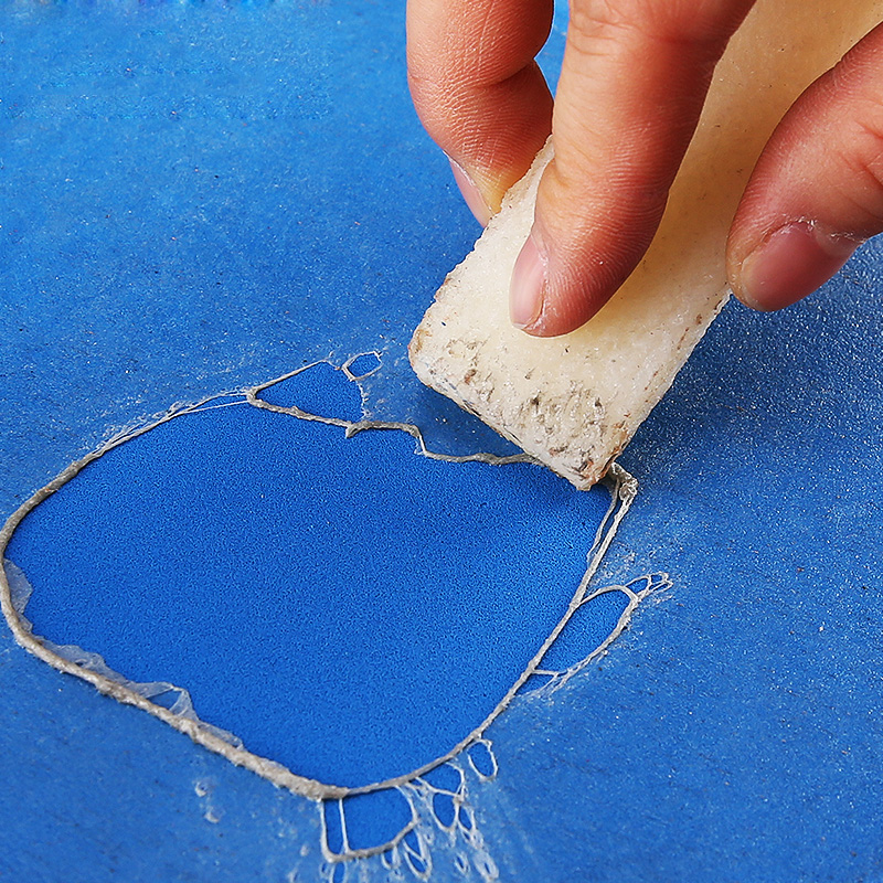 CnsTT Kistine Gamier Keith Table Tennis Racket Residual Glue Wipe Clean Rubber Sponge Base Plate Unhurt