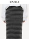 DAZZLE Falda Disu 2025 Otoño e Invierno Falda larga de punto gris medio para mujer